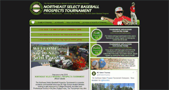Desktop Screenshot of neselectbaseball.com